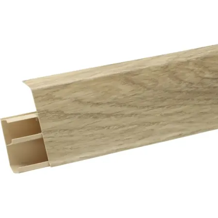 Плинтус напольный ПВХ Дуб Рафаэлло 8 см 2.2 м