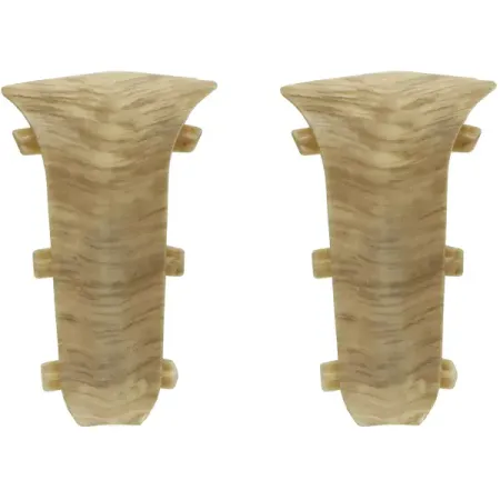 Угол для плинтуса внутренний Artens Дуб Канадский 70 мм 2 шт. винтажные угловые защитные протекторы для плинтуса