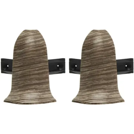 Угол для плинтуса наружный Artens Дуб Кремано 55 мм 2 шт. винтажные угловые защитные протекторы для плинтуса