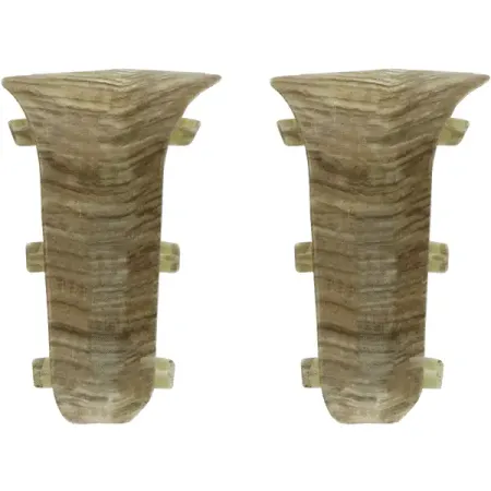 Угол для плинтуса внутренний Artens Дуб Тристан 70 мм 2 шт. винтажные угловые защитные протекторы для плинтуса