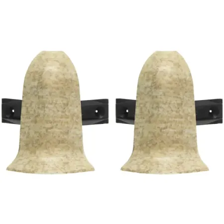 Угол для плинтуса наружный Artens Соната 55 мм 2 шт. винтажные угловые защитные протекторы для плинтуса