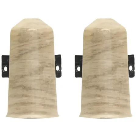 Угол для плинтуса наружный Дуб Рафаэлло 80 мм 2 шт. угол наружный для плинтуса lider 75мм дуб рейкьявик 2шт