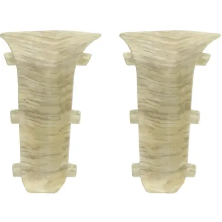 Угол для плинтуса внутренний Artens Дуб Рочестер 70 мм 2 шт. винтажные угловые защитные протекторы для плинтуса