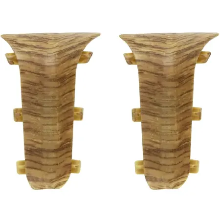 Угол для плинтуса внутренний Artens Дуб Бронберг 70 мм 2 шт. винтажные угловые защитные протекторы для плинтуса