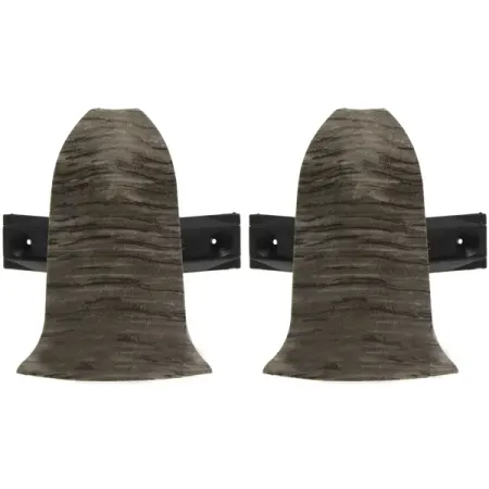 Угол для плинтуса наружный Artens Дуб Орон 55 мм 2 шт. винтажные угловые защитные протекторы для плинтуса