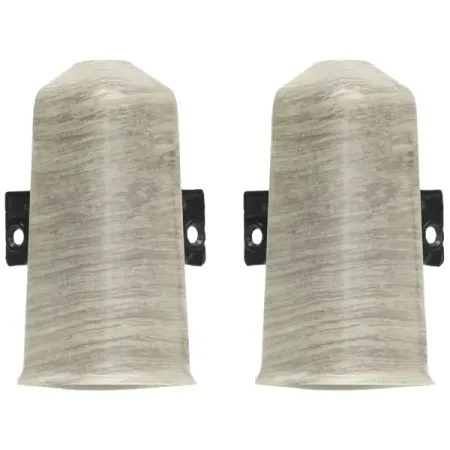 Угол для плинтуса наружный Дуб Турне 80 мм 2 шт. угол наружный для плинтуса lider 75мм дуб рейкьявик 2шт