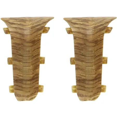 Угол для плинтуса внутренний Artens Дуб Лоренц 70 мм 2 шт. винтажные угловые защитные протекторы для плинтуса