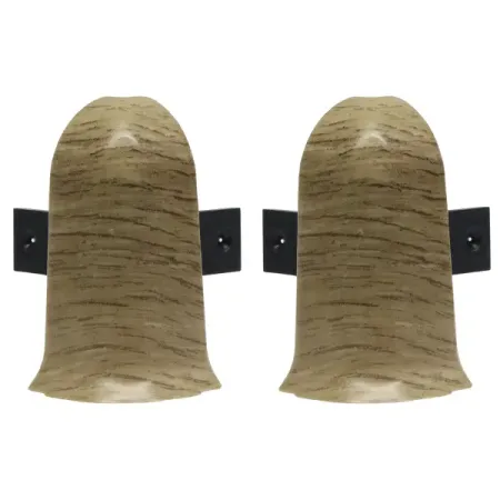 Угол для плинтуса наружный Artens Дуб Гравис 70 мм 2 шт. винтажные угловые защитные протекторы для плинтуса