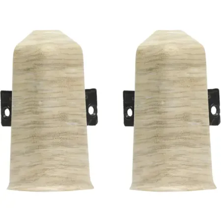 Угол для плинтуса наружный Дуб Аликанте 80 мм 2 шт. угол наружный для плинтуса lider 75мм дуб рейкьявик 2шт