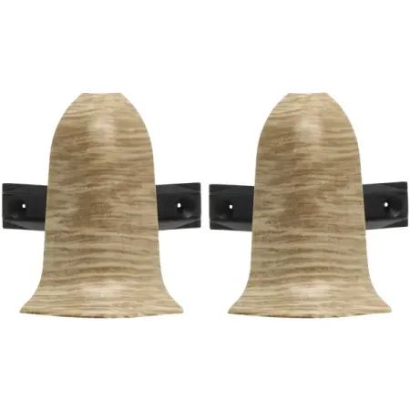 Угол для плинтуса наружный Artens Дуб Ривьера 55 мм 2 шт.