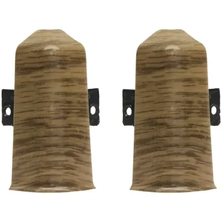 Угол для плинтуса наружный Дуб Улисс 80 мм 2 шт. угол наружный для плинтуса lider 75мм дуб рейкьявик 2шт