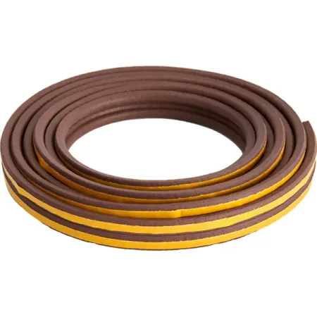 EPDM уплотнитель P 9x5.5 мм коричневый 6 м резиновые уплотнительные кольца epdm черные толщина 2 мм