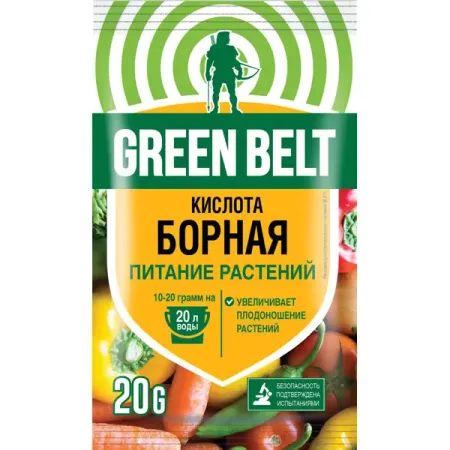 Удобрение Борная кислота 20 г сорбит заменитель сахара порошок 500 гр