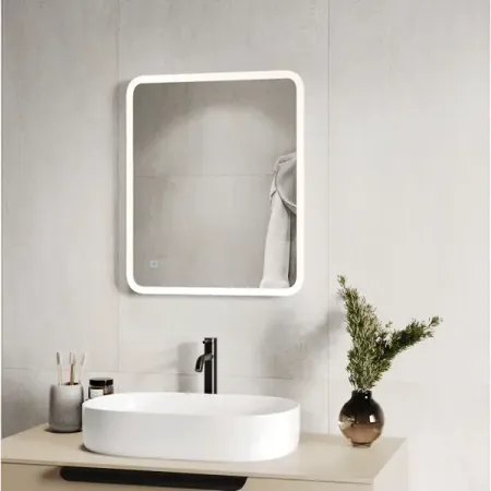 Зеркало для ванной Grace с подсветкой 50x60 см grace marci три ный светодиодный фонарик 3вт