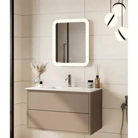 Зеркало для ванной Forio с подсветкой 50x60 см светодиоды lextar csp 1414 3в 3вт холодного белого света 50шт