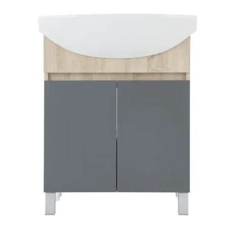 Тумба напольная Соло 48.5 см под раковину Элегия 50 цвет серый хаохуэй чжоу элегия смерти