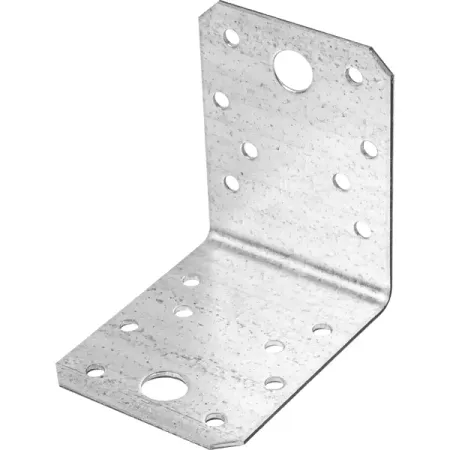 Угол крепежный KU 70x70x55x1.8 сталь цвет серый деревянные молдинги runbazef античный стиль