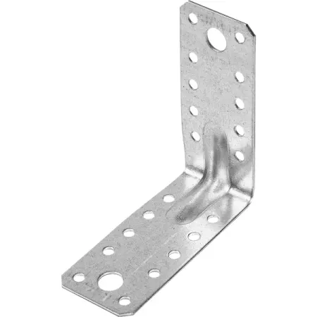 Угол крепежный усиленный KUU 90x90x40x1.8 оцинкованная сталь цвет серый