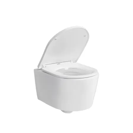 Унитаз подвесной Sensea Neo безободковый с сиденьем микролифт nicelet светящиеся наклейки на унитаз