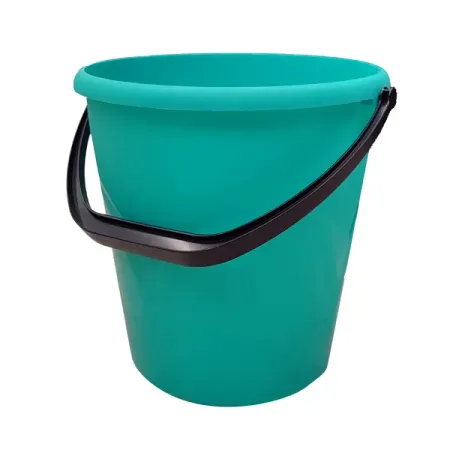 Ведро пластиковое с ручкой 12 л цвет мятный мусорное ведро настольное пластиковое