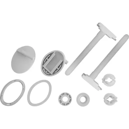 Крепеж сиденья унитаза КР 07.80 пластик силиконовые подъемники для крышки унитаза