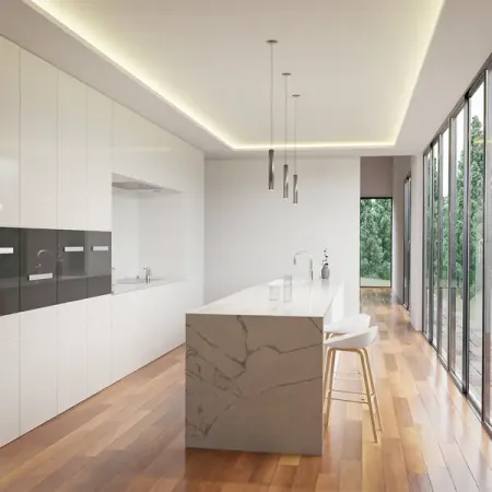 Светодиодная лента Apeyron SMD2835 24В 10 мм 5м 20 Вт/м 120диод/м 1500 лм/м 3000 К теплый белый свет