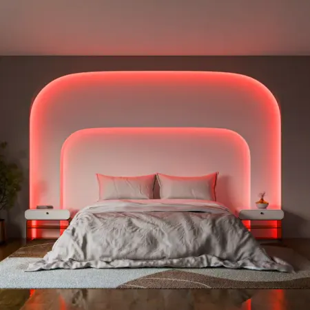 Комплект светодиодной ленты для контурной подсветки Apeyron SMD5050 24В 10 мм 2м 15 Вт/м 60диод/м RGB