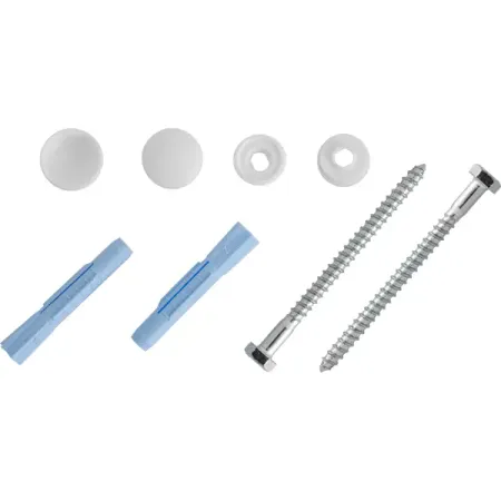 Комплект крепежа для унитаза Компакт КТ-80 силиконовые прокладки для сантехники 10 шт