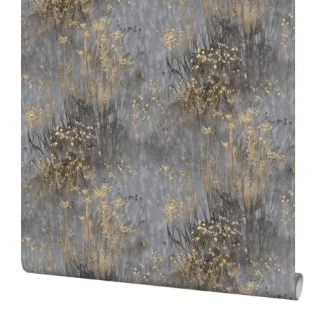 Обои флизелиновые Palitra Life Avignon темно-серые 1.06 м Pl71790-46