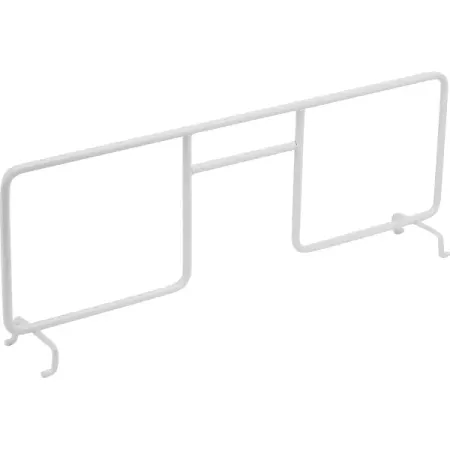 Разделитель на полку Larvij 30 см сталь цвет белый центральный подстаканник для консоли разделитель для toyota highlander kluger 2014 2015 2016 2017 2018 2019 2020 регулируемые аксессуары