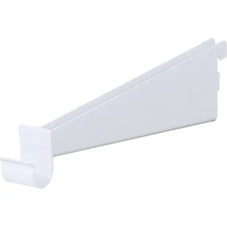 Кронштейн с держателем под штангу Larvij 29.1 см нагрузка до 15 кг цвет белый самоклеящиеся прозрачные крючки для полки 20 штук