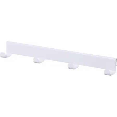 Вешалка боковая Larvij 30.8x3.5x3.5 см сталь цвет белый боковая опора мотоцикла удлинитель подставки для harley davidson touring 1984 2008 softail 1986 2006