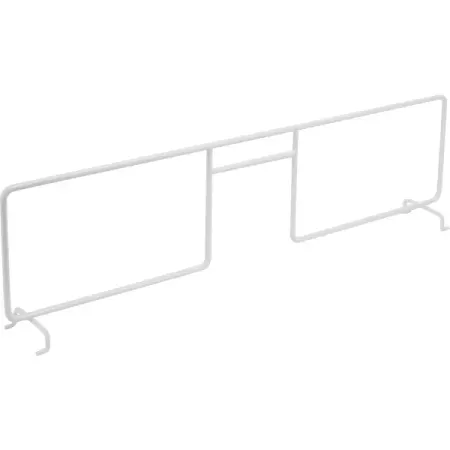 Разделитель на полку Larvij 40 см сталь цвет белый центральный подстаканник для консоли разделитель для toyota highlander kluger 2014 2015 2016 2017 2018 2019 2020 регулируемые аксессуары