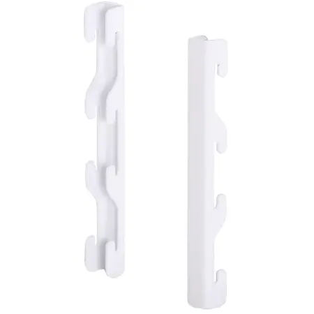 Соединитель для стоек Larvij 16x6x1.5 см сталь цвет белый соединитель для садового водопро  sgoohan белый пвх