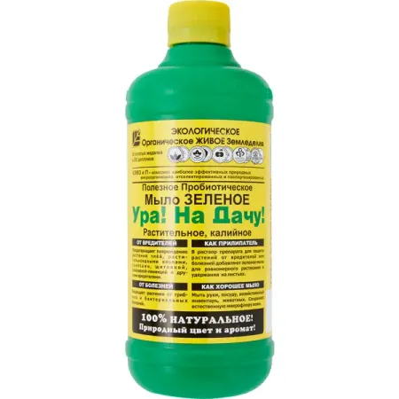 Мыло На Дачу зеленое калийное 0.5 л кресло тс green зеленое 20235