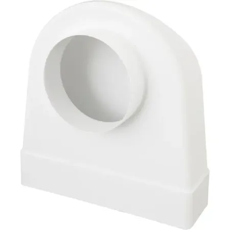 Переходник угловой для плоских-круглых воздуховодов Equation 60x204 мм D100 мм пластик venstpow переходник с вилкой типа банан 4 мм красный