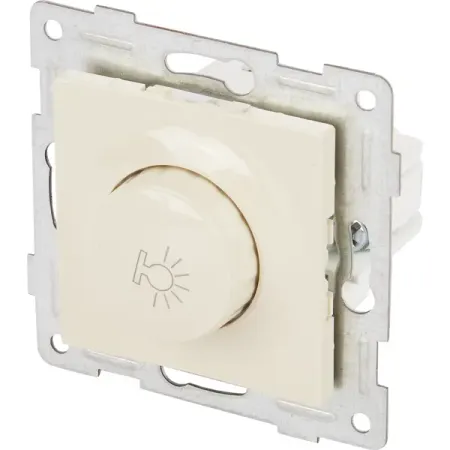 Диммер встраиваемый Gusi Electric цвет бежевый