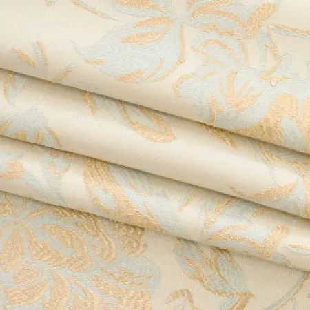 Ткань 1 м/п Ностальгия 1805 жаккард 150 см цвет ментол верую во единого бога… мзащби