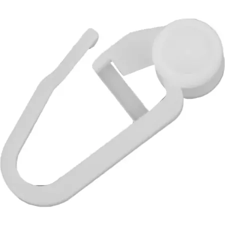 Крючок-ролик для штор на пластиковый потолочный карниз пластик цвет белый, 20 шт. moonbiffy пластиковый крючок для зонта