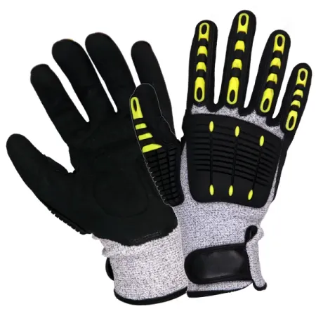 Перчатки полиэфирные для тяжелых строительных работ ТП10027039 размер 10/XL