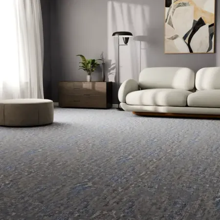 Ковровое покрытие полиамид Bruges принт серый, 3.5 м