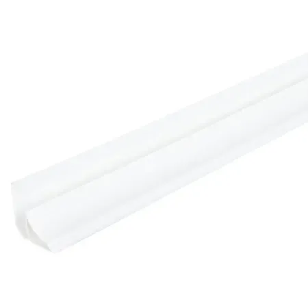 Плинтус потолочный ПВХ Т8/10 мм белый 3000 мм