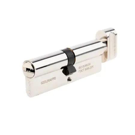 Цилиндровые механизмы Apecs Pro LM-90-C-NI 90 мм, ключ/вертушка, цвет никель nh ключ для jeep grand cherokee dodge ram 1500 journey charger dart challenger durango chrysler 300 корпус дистанционного ключа 4 1 кнопки