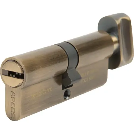 Цилиндровые механизмы Apecs Pro LM-80-C-AB 80 мм, ключ/вертушка, цвет бронза для нового benz fbs3 fbs4 ремонт ключей печатная плата e300 c260l смарт карта печатная плата материнская плата 1 шт