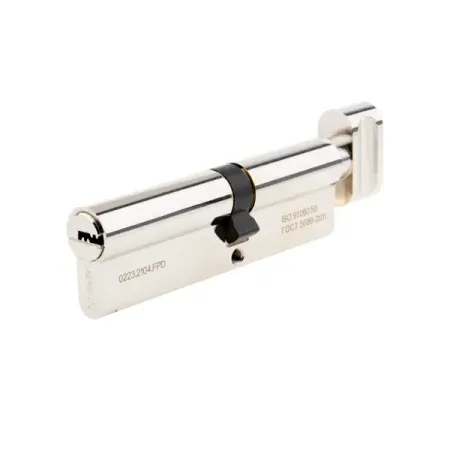 Цилиндровые механизмы Apecs Pro LM-100(45C/55)-C-NI 100 мм, ключ/вертушка, цвет никель ph0000 ph000 ph00 ph0 ph1ph2 h4 × 28 мм бит крестообразной отвертки 4 мм 3 25 дюймов ручные инструменты ключ iphone телефон ремонт