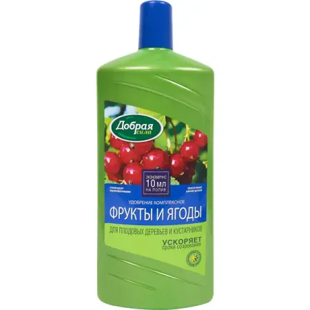 Удобрение Добрая сила для плодовых деревьев и кустарников 1л