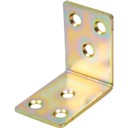 Уголок мебельный KSZ 40x40x30x1.5 желтый цинк