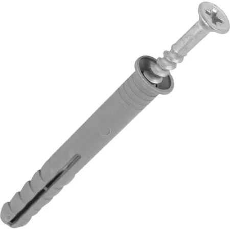 Дюбель-гвоздь потайной полипропилен 8x60 мм 10 шт.