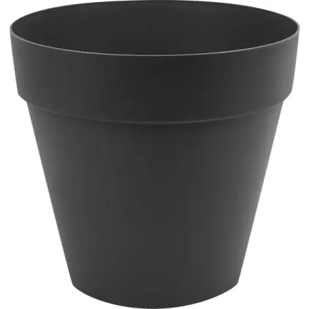 Горшок цветочный Homwer Tarragon ø31 h28.8 см v14 л пластик серый