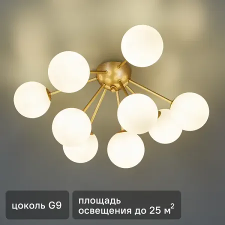 Светильник потолочный Freya FR5120CL-09G